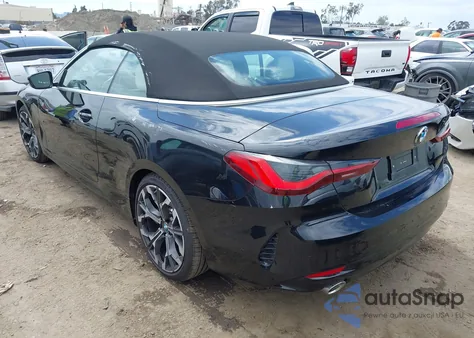 2025 BMW 4 Series 430I из США, поврежденный, VIN WBA33DB08SCU35159